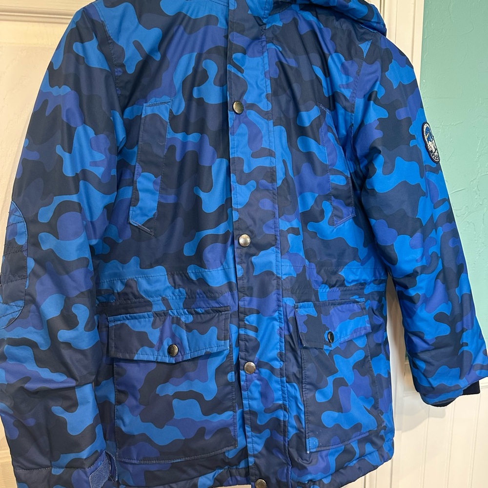 Lands' End Camouflage Winter Coat